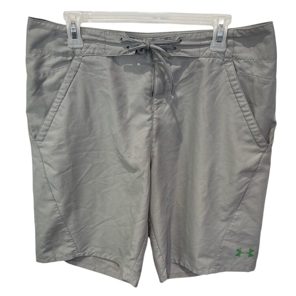 Under Armour Gray Board‎ Shorts Men's Size XL